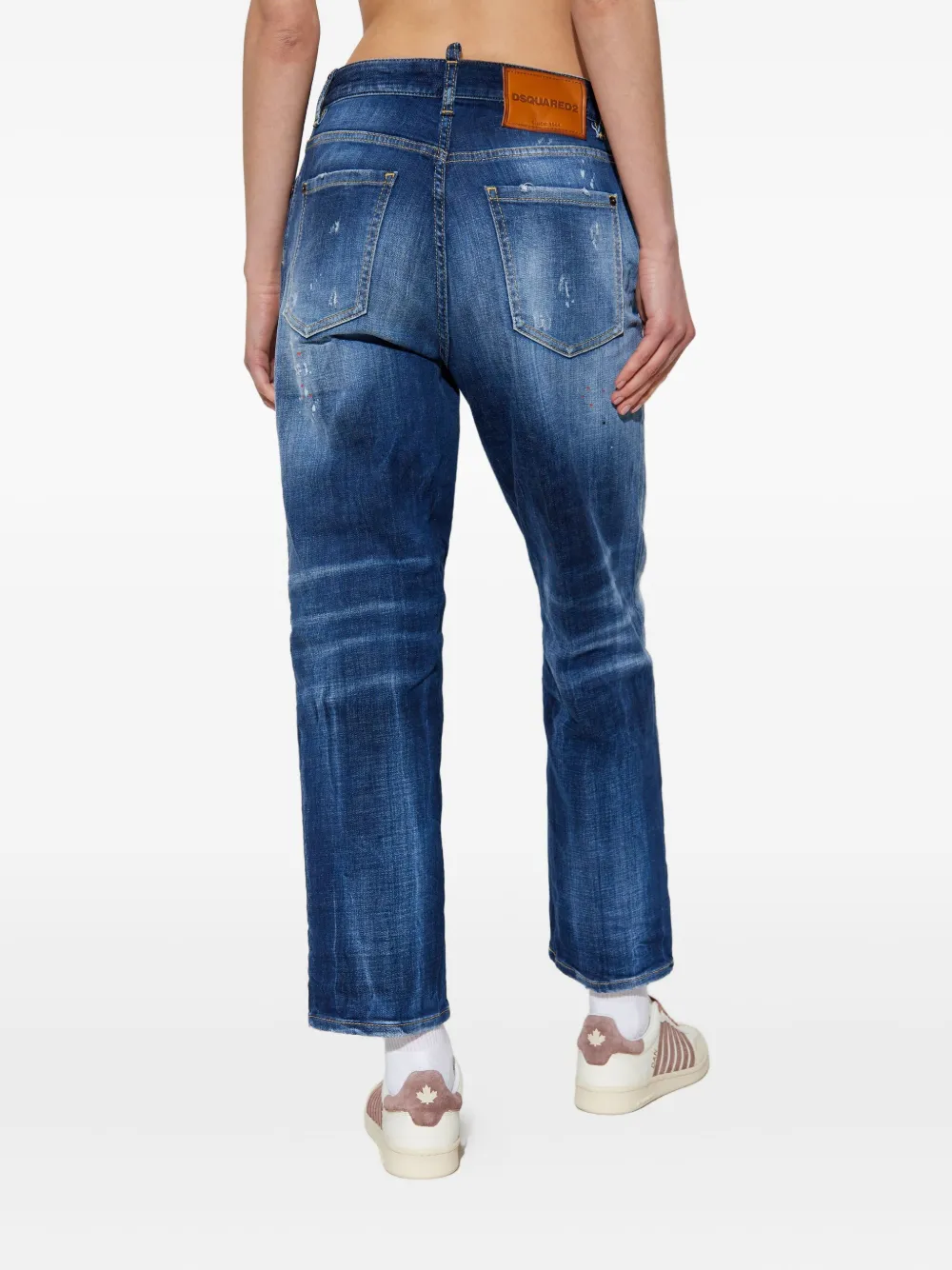 DSQUARED2 Gerafelde jeans Blauw