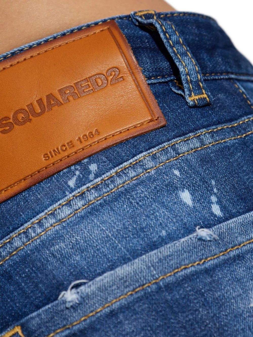 DSQUARED2 Gerafelde jeans Blauw