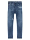 DSQUARED2 logo~tag jeans - Blue
