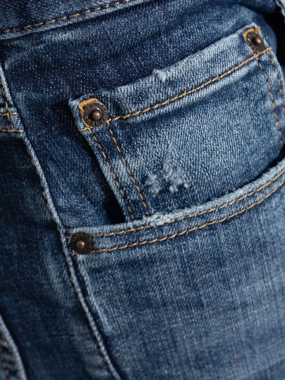 DSQUARED2 Jeans met logo Blauw