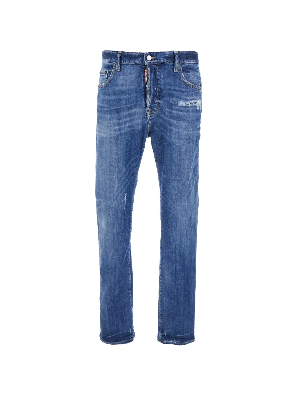 DSQUARED2 logo~tag jeans - Blu