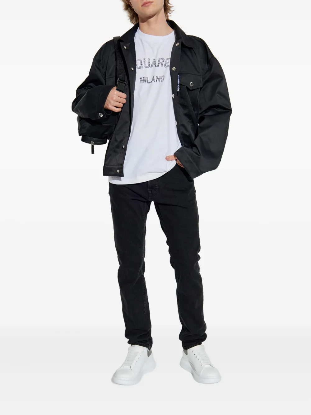 DSQUARED2 logo-tag jacket | Chamarras deportivas y rompevientos | Image 2