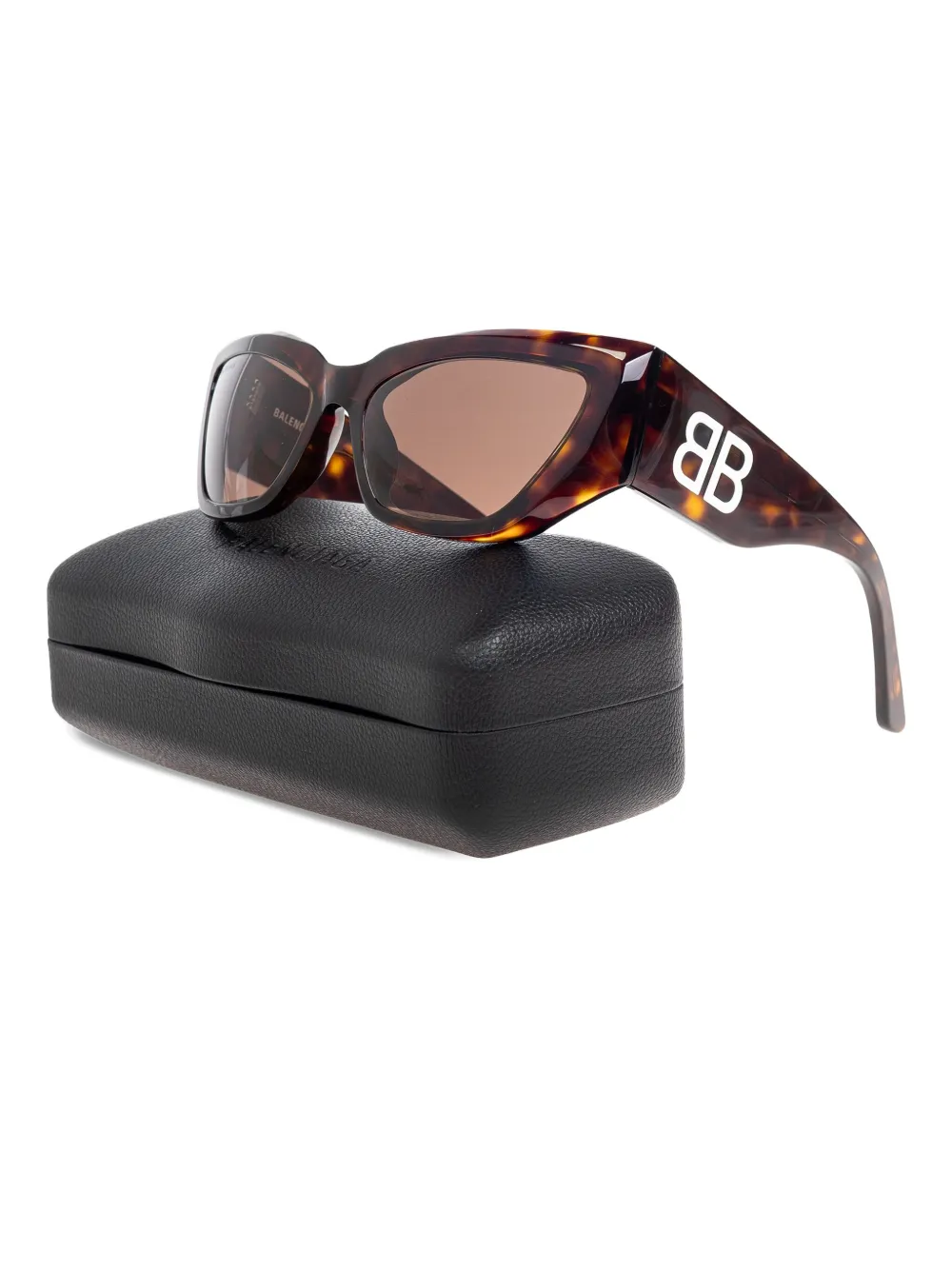 Balenciaga Eyewear cat-eye sunglasses - Bruin