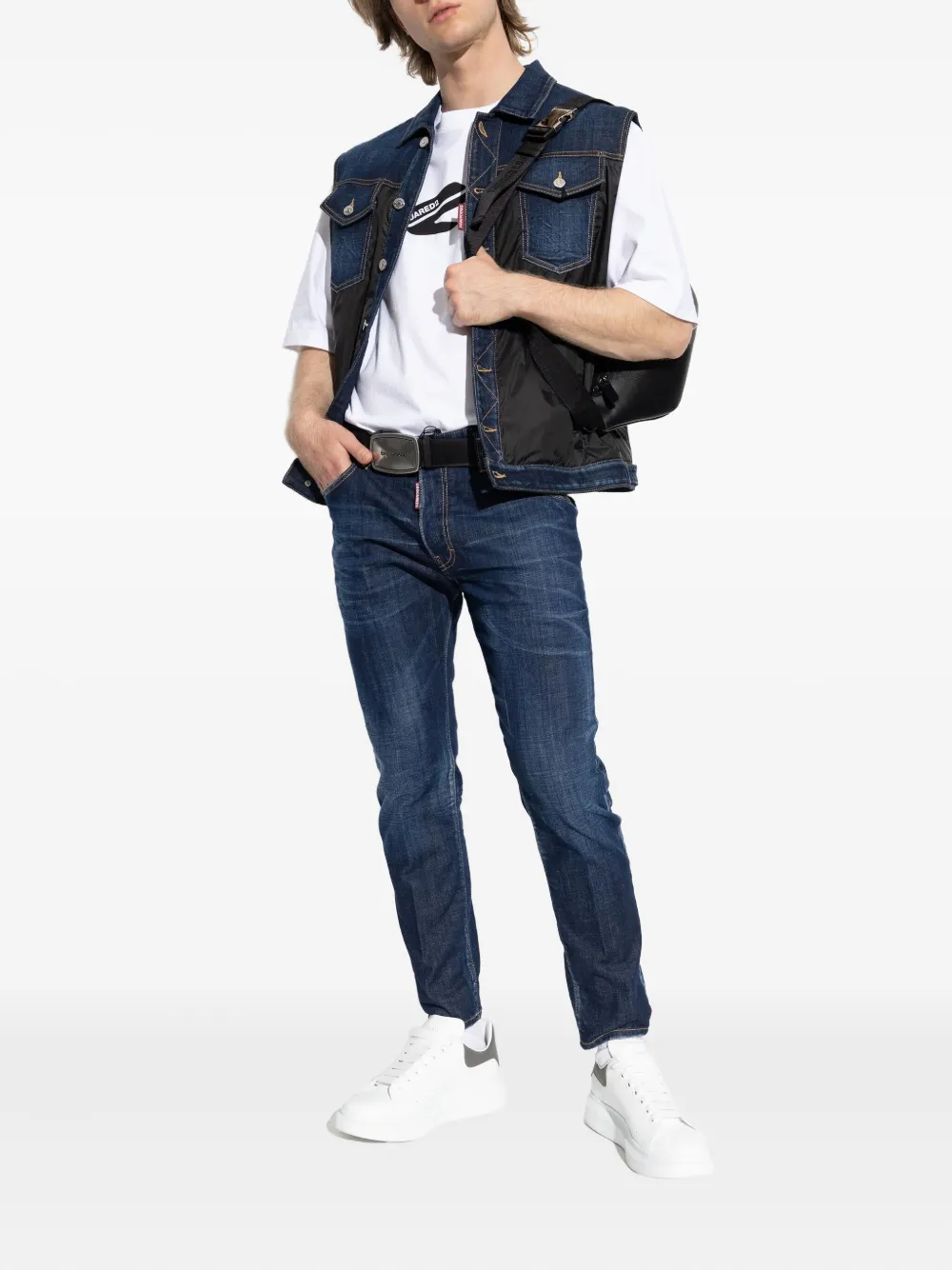 DSQUARED2 cotton jeans - Blauw