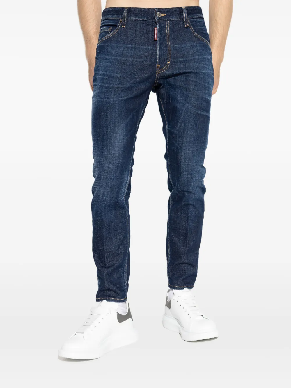  Dsquared2 Cotton Jeans - Blue 