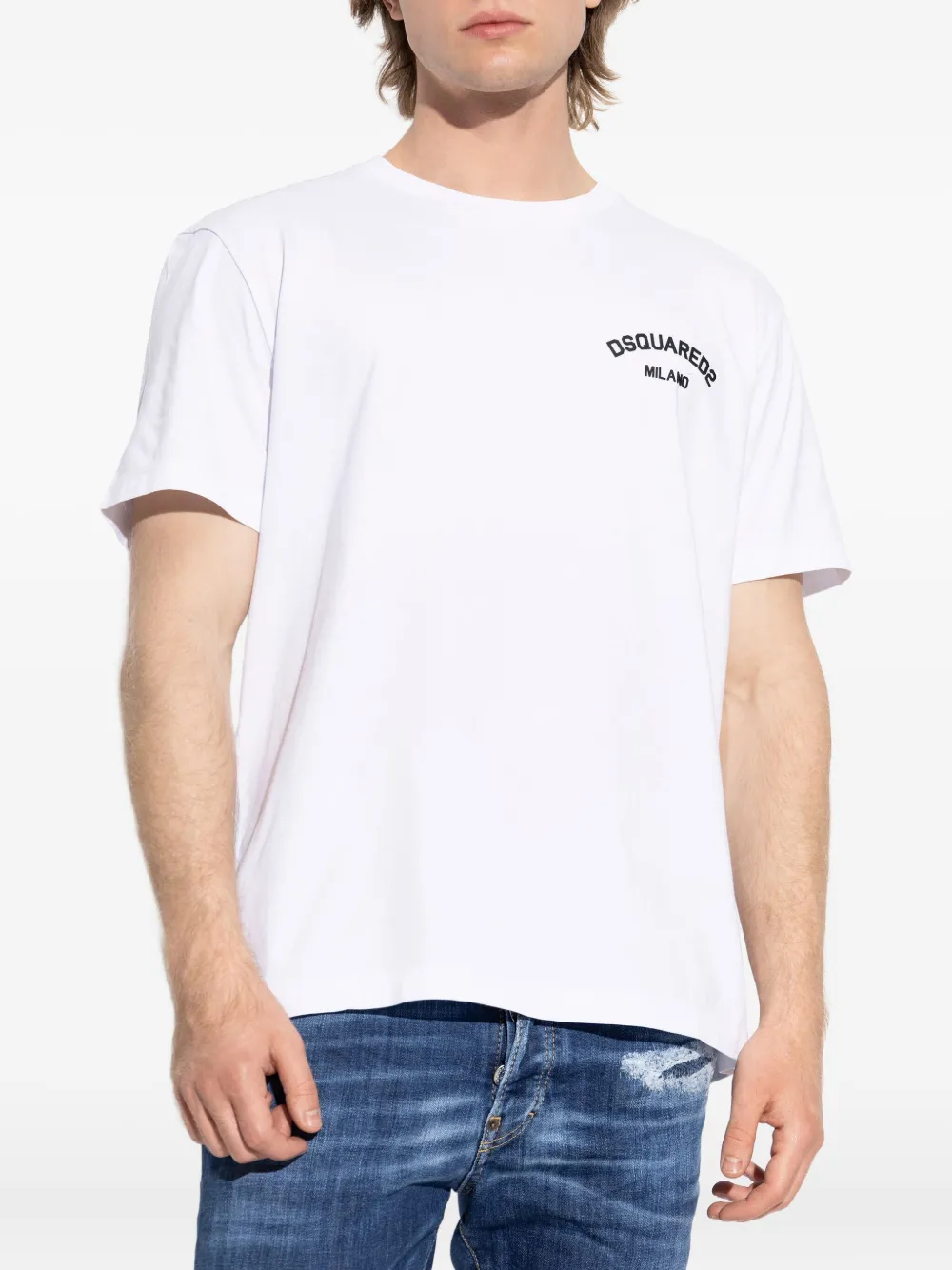 DSQUARED2 Katoenen T-shirt Wit