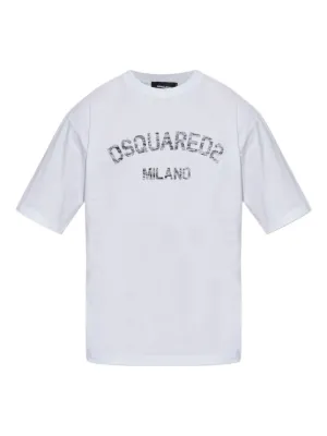 DSQUARED2 Obsessed2 Tシャツ | ホワイト | FARFETCH JP