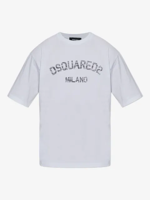 DSQUARED2 playera de algodón