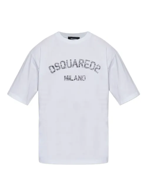 DSQUARED2 t-shirt en coton - Blanc - DSQUARED2 - Modalova