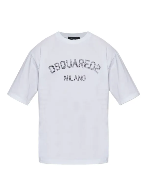 DSQUARED2 コットン Tシャツ | ホワイト | FARFETCH JP