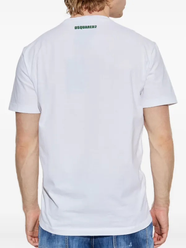 DSQUARED2 コットン Tシャツ | ホワイト | FARFETCH JP DSQUARED2 コットン Tシャツ | ホワイト | FARFETCH JP