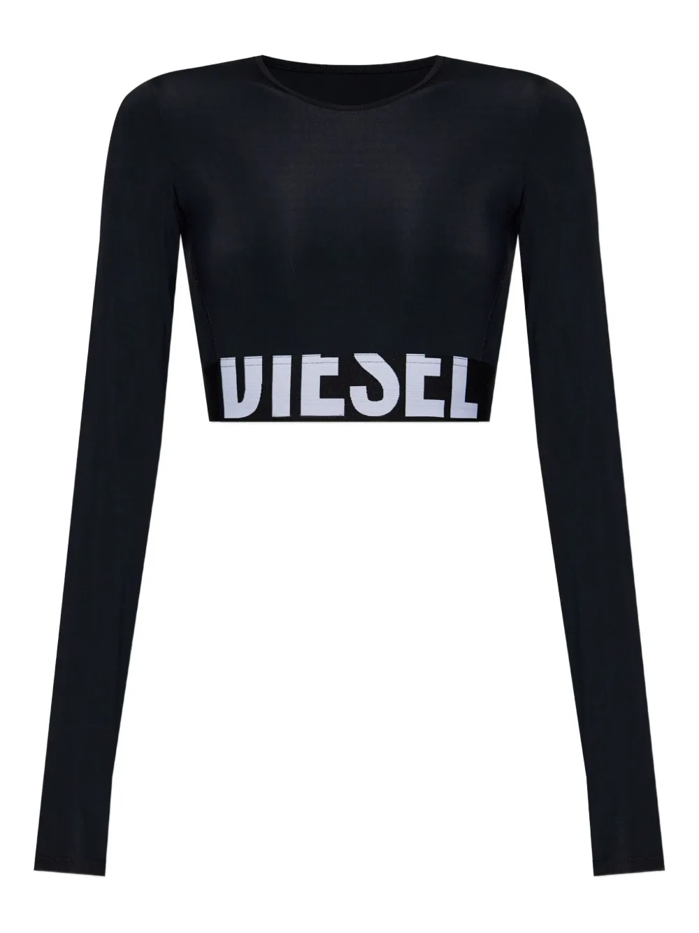 Diesel Melissa-D-Pop top Zwart