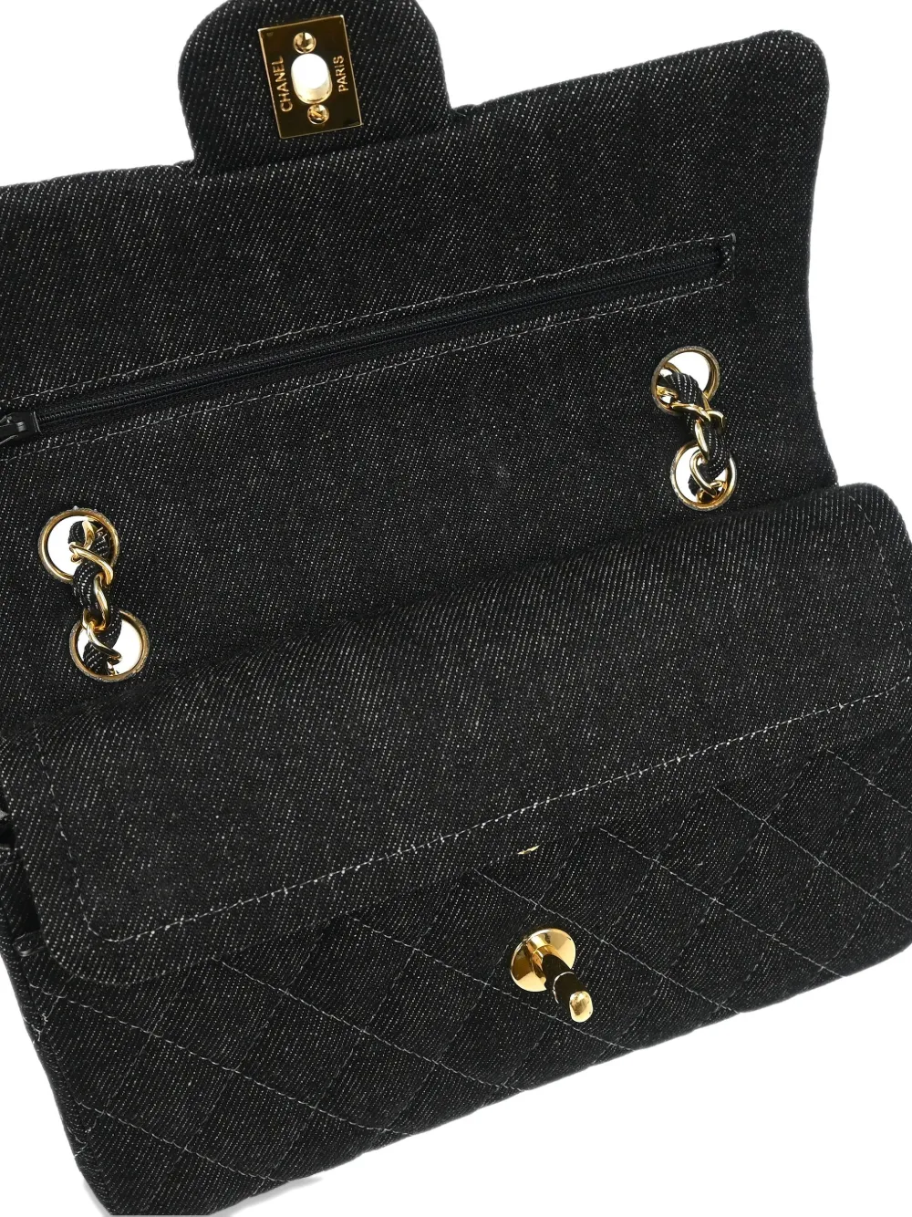 Pre-owned Chanel 1998 Small Classic Double Flap Shoulder Bag
