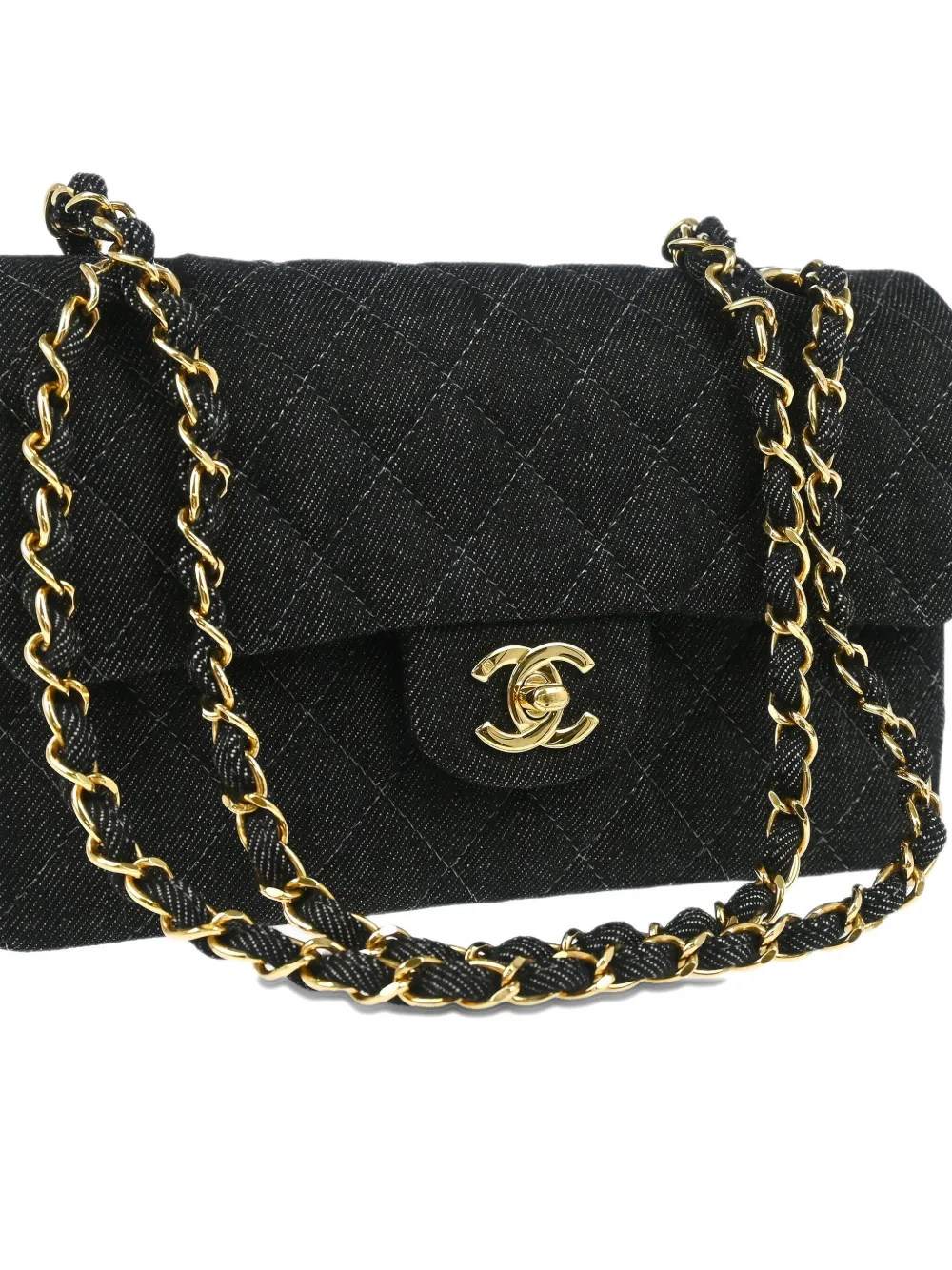 Pre-owned Chanel 1998 Small Classic Double Flap Shoulder Bag