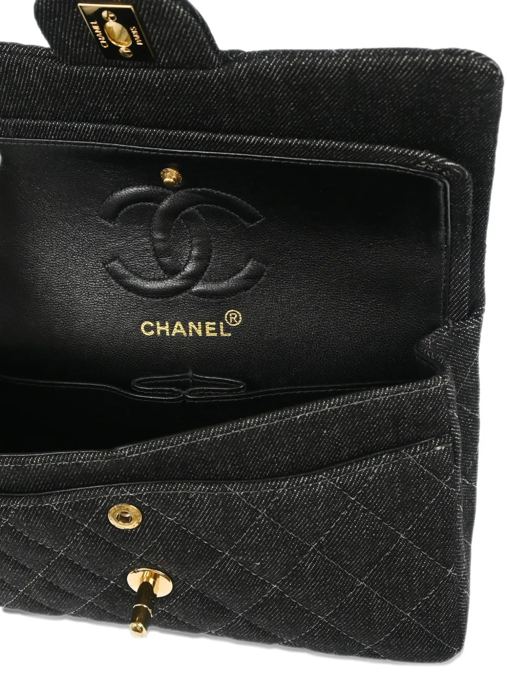 Pre-owned Chanel 1998 Small Classic Double Flap Shoulder Bag
