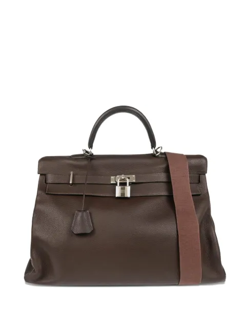 Hermès Pre-Owned Kelly 50 Retourne 手提包（2001年典藏款）