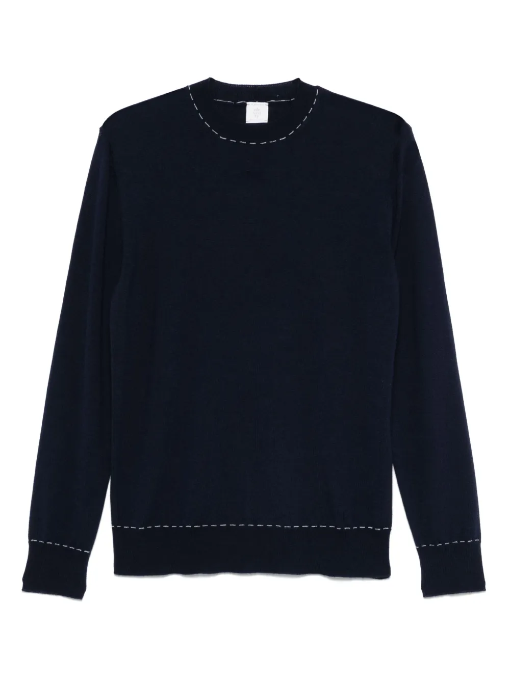 Eleventy decorative-stitching sweater | Blue | Image 1