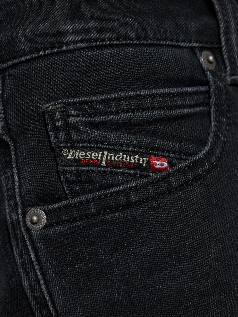 Diesel D-Jiann jeans Zwart