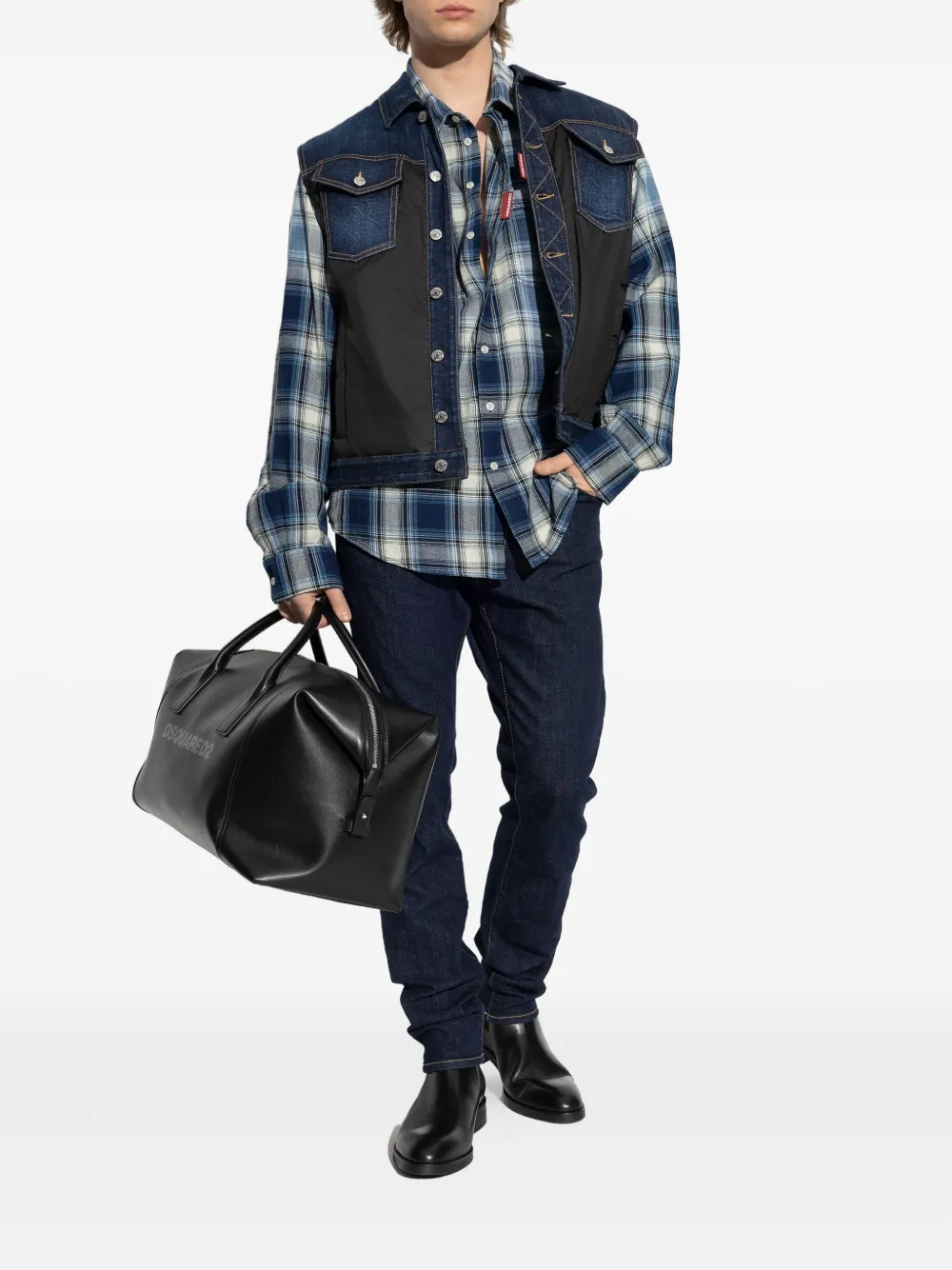 DSQUARED2 cotton jeans - Blauw