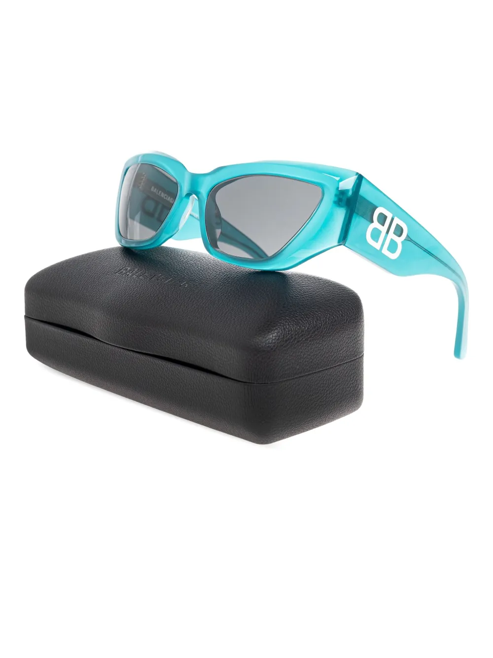 Balenciaga Eyewear cat-eye sunglasses - Blauw