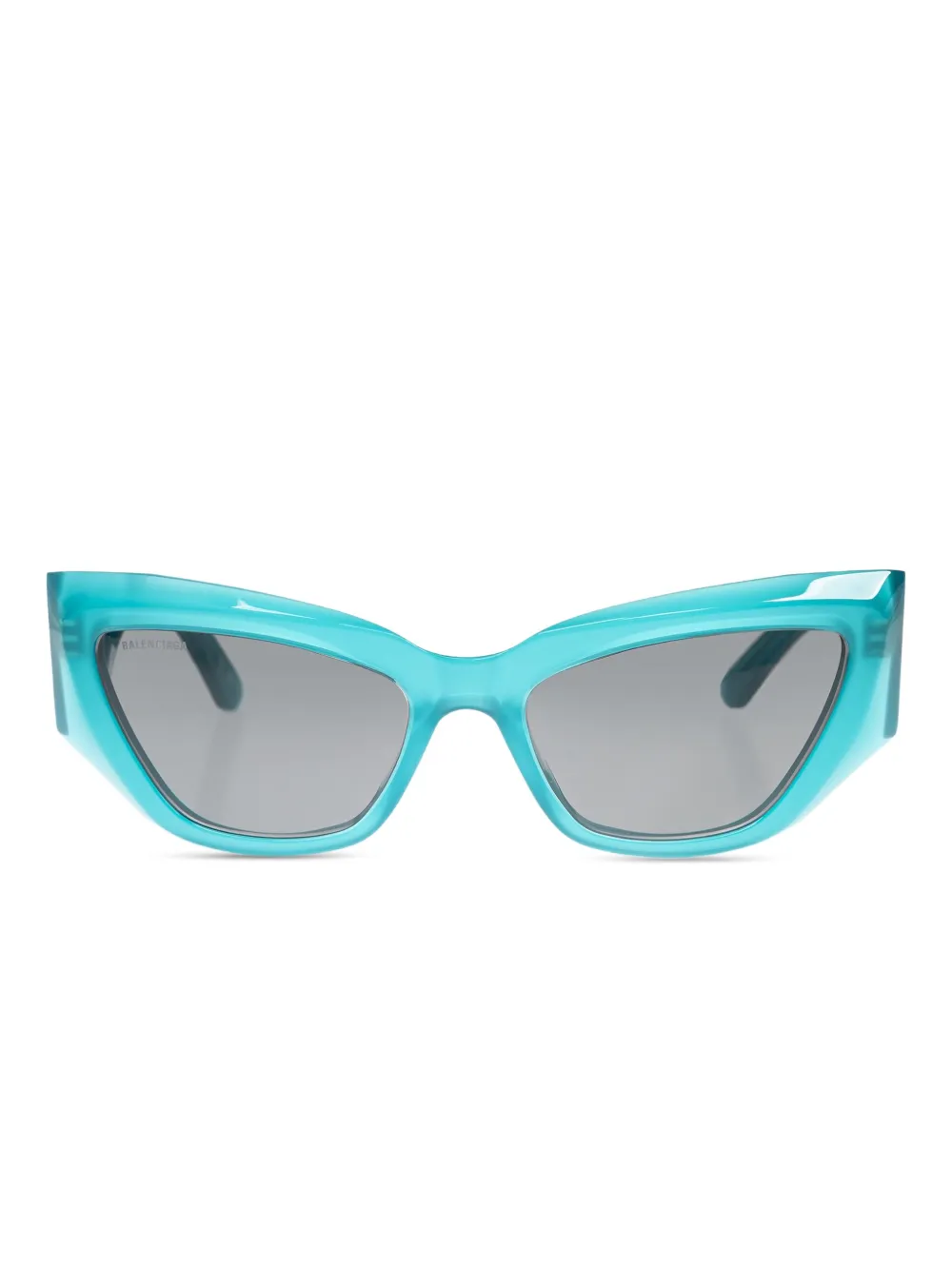 Balenciaga Eyewear Zonnebril met cat-eye montuur Blauw