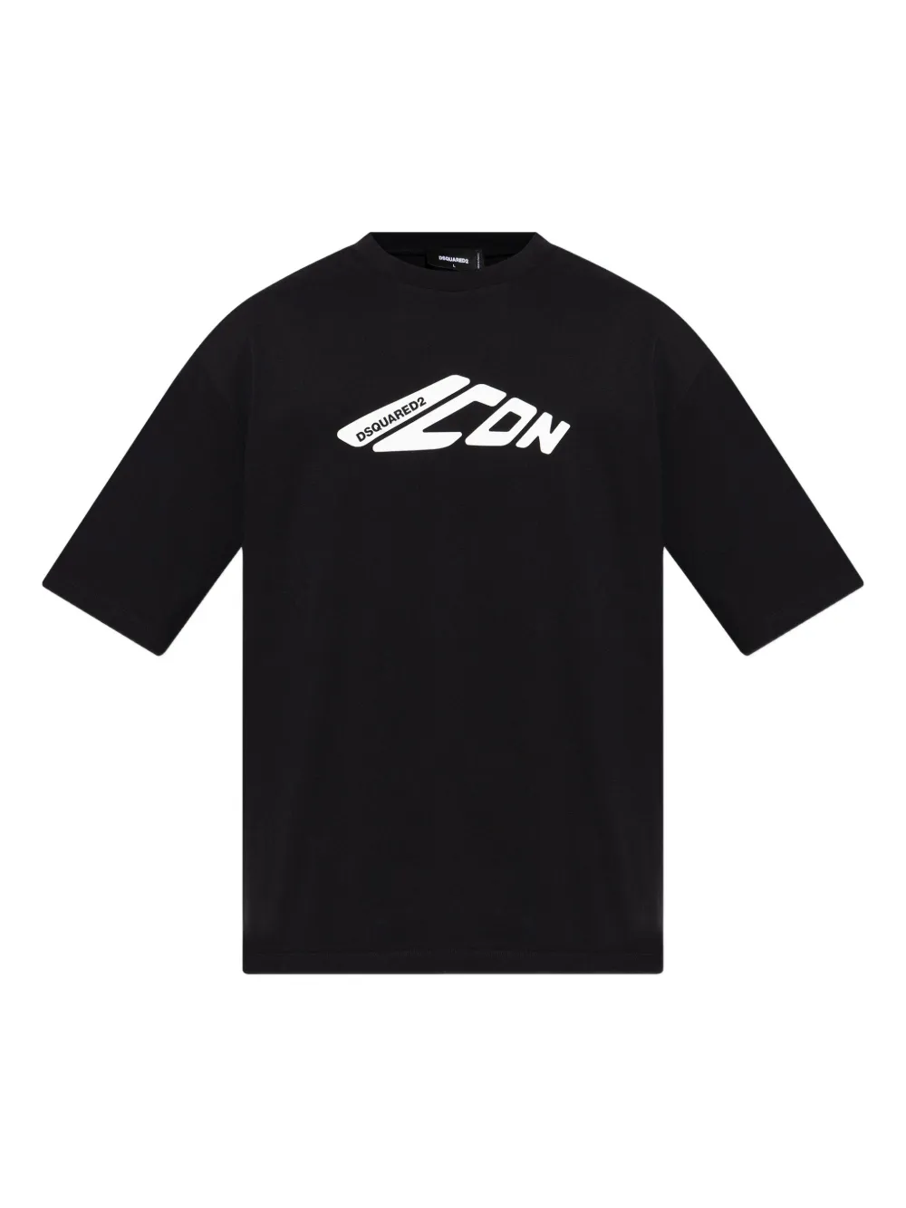 DSQUARED2 playera de algodón | negro | Image 1