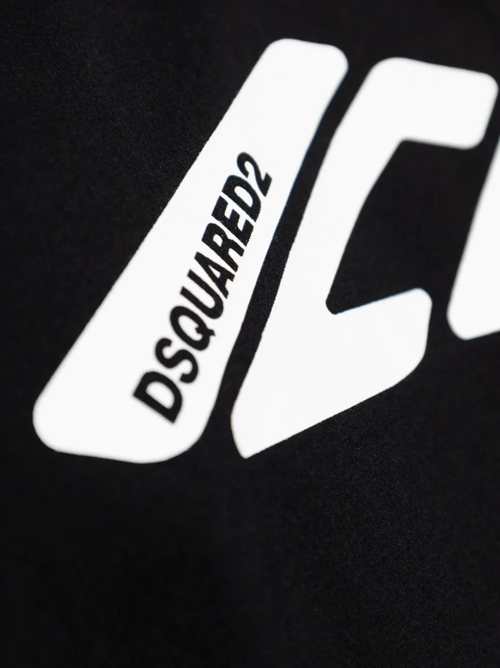 DSQUARED2 Katoenen T-shirt Zwart