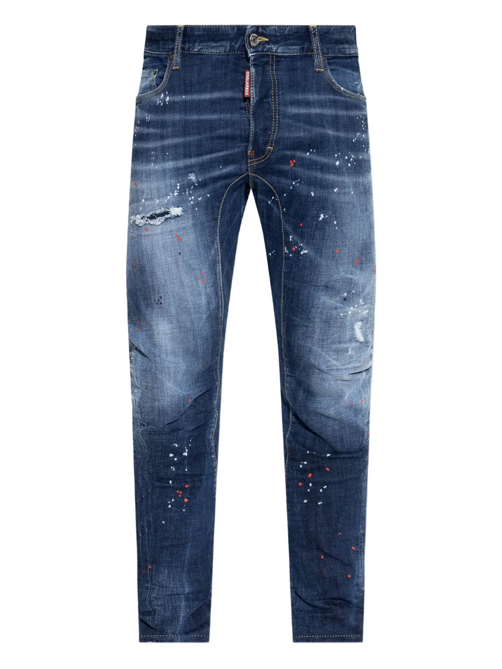 DSQUARED2 cotton jeans - ブルー DSQUARED2 cotton jeans - ブルー