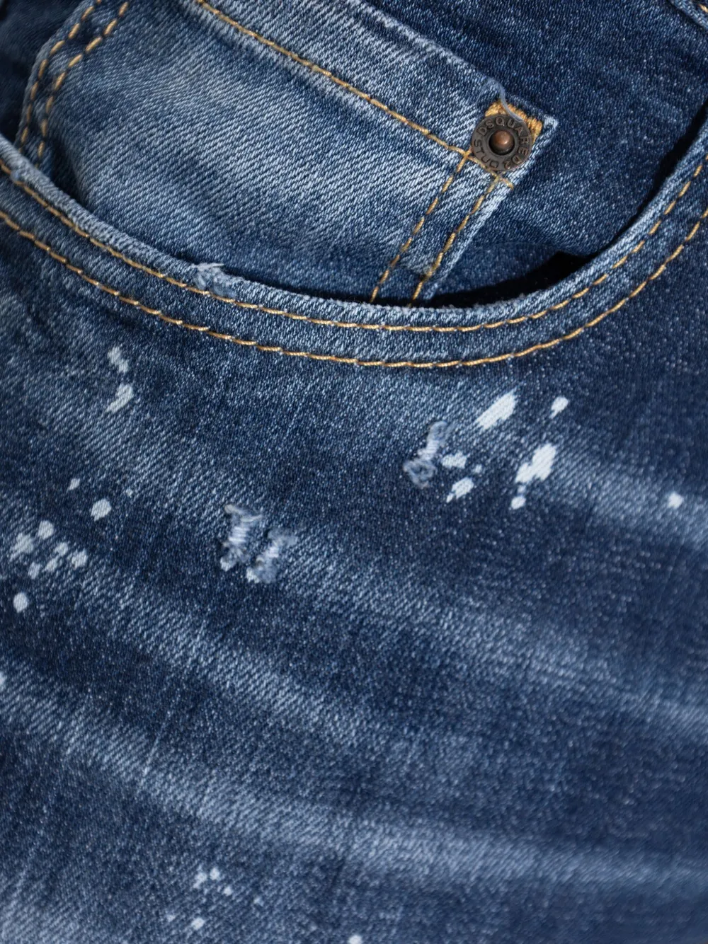DSQUARED2 Katoenen jeans Blauw