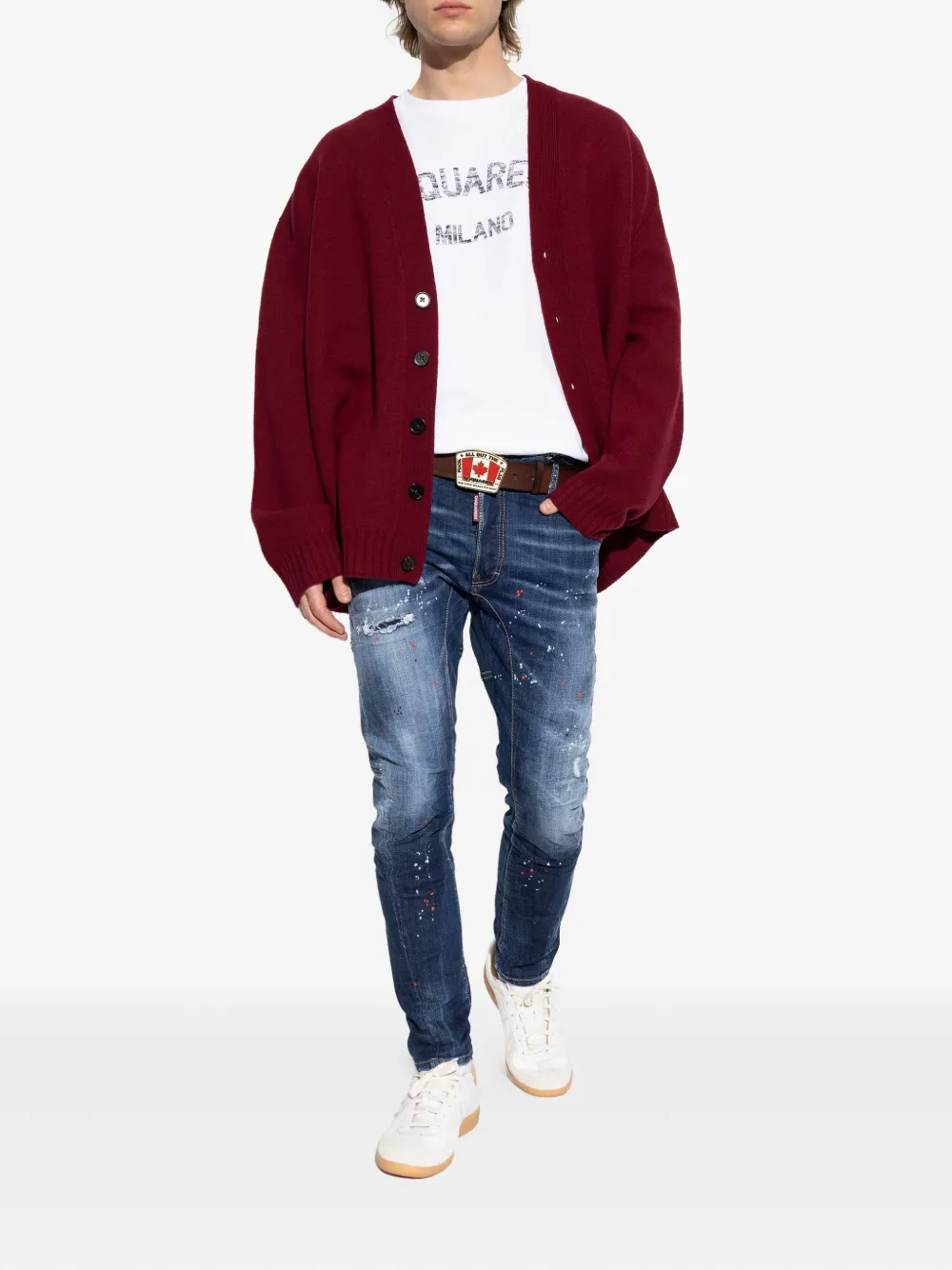 DSQUARED2 cotton jeans - Blauw