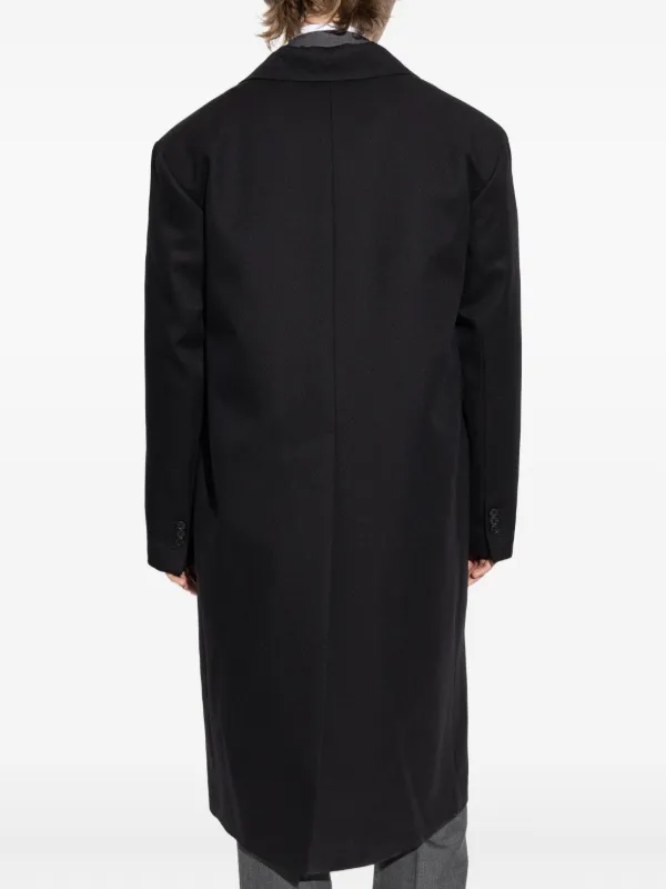 DSQUARED2 Virgin Wool double-breasted Coat | ブラック