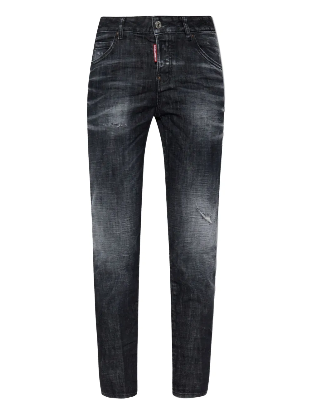 DSQUARED2 jean à effet usé | noir | Image 1