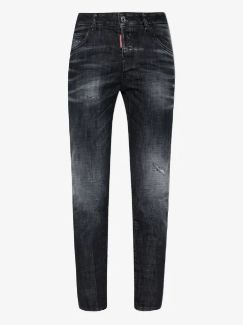 DSQUARED2 jeans con detalles rasgados