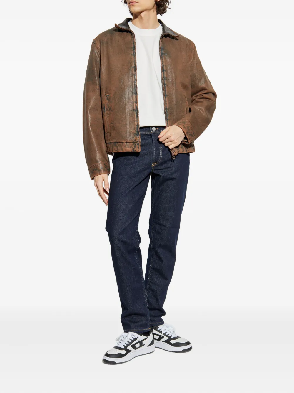 Diesel 2023 D-Finitive tapered jeans - Blauw