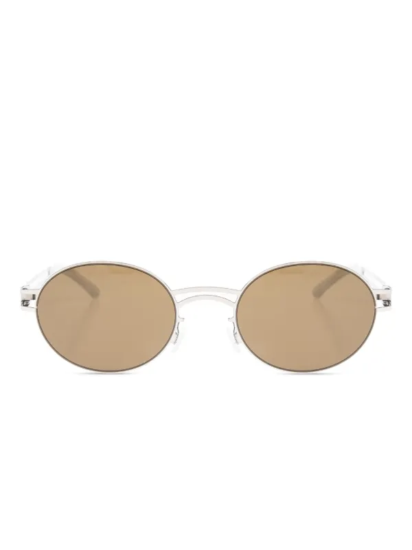 Mykita オーバルフレーム サングラス | シルバートーン | FARFETCH JP