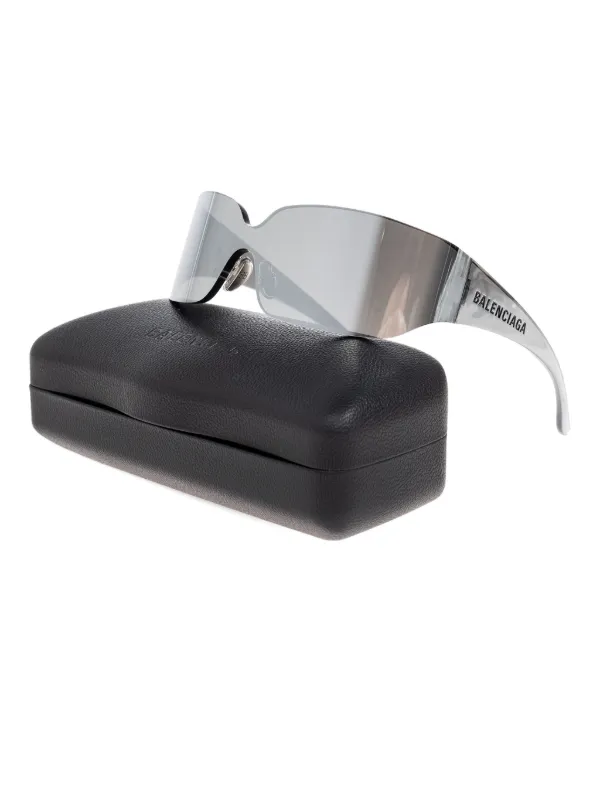 Balenciaga Eyewear キャットアイ サングラス | シルバートーン  