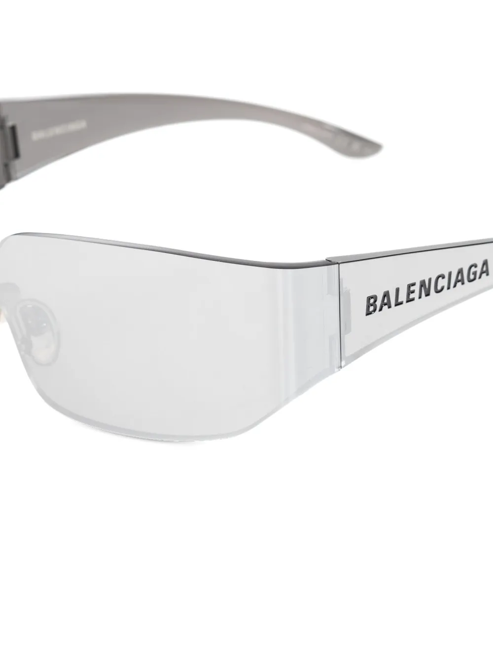 Balenciaga Eyewear Zonnebril met cat-eye montuur Zilver