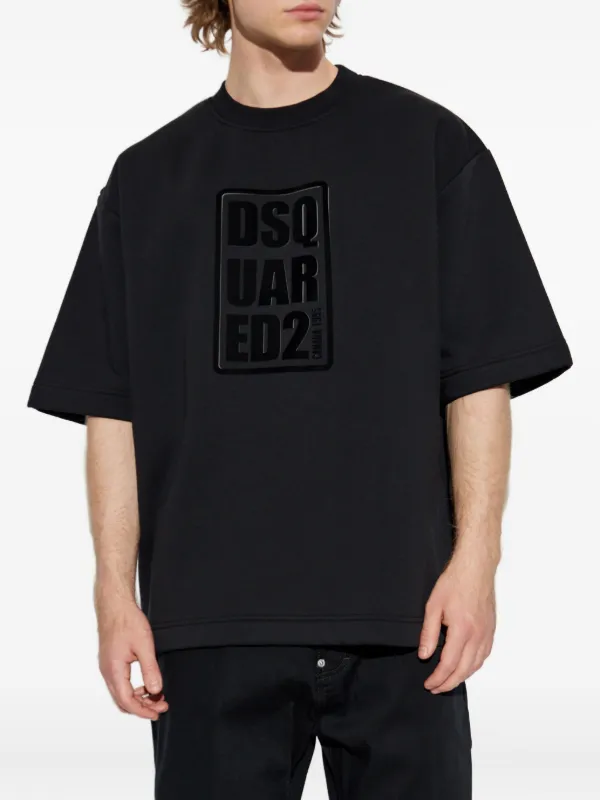 DSQUARED2 ロゴ Tシャツ | ブラック | FARFETCH JP