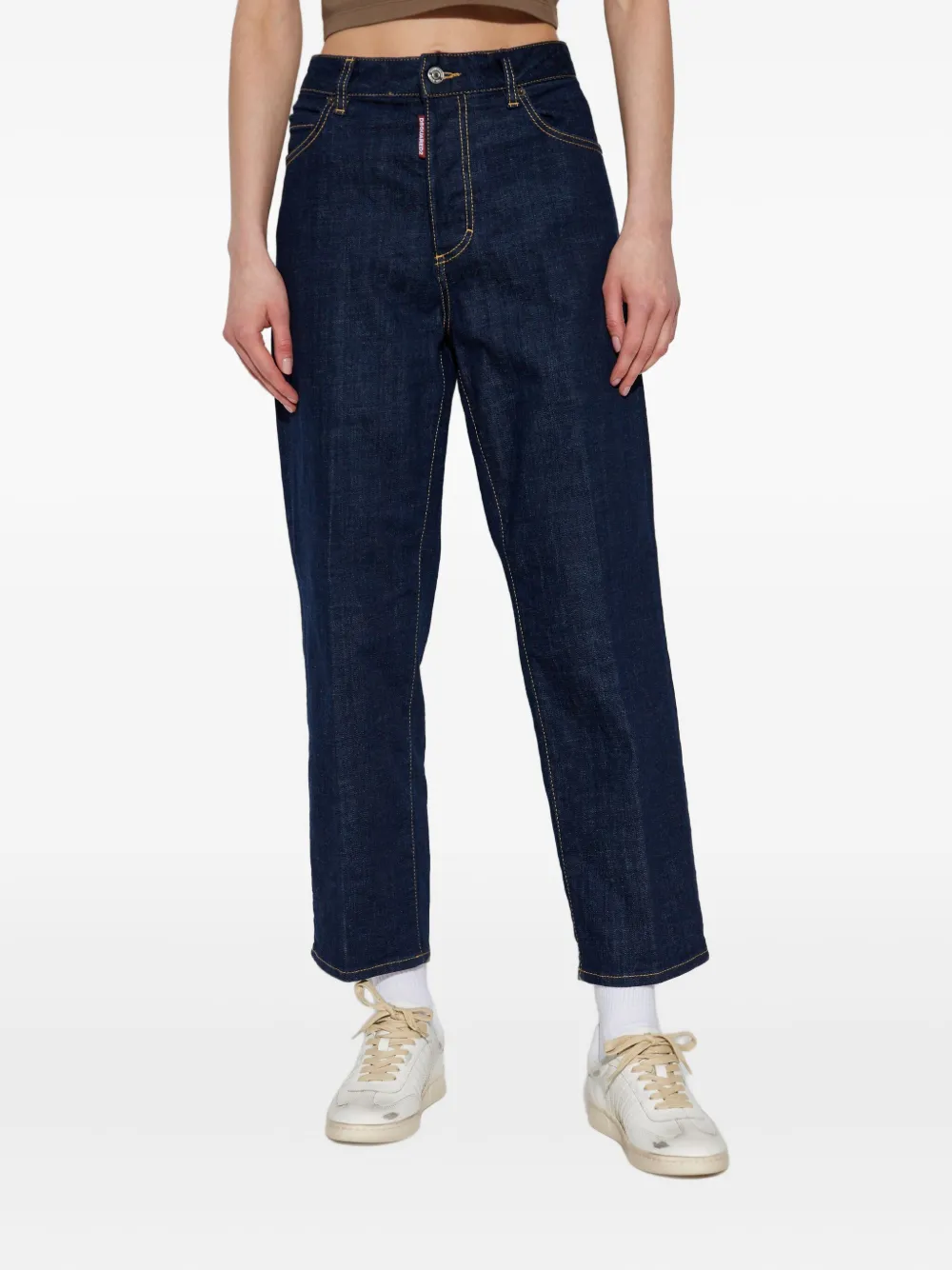 DSQUARED2 Straight jeans Blauw
