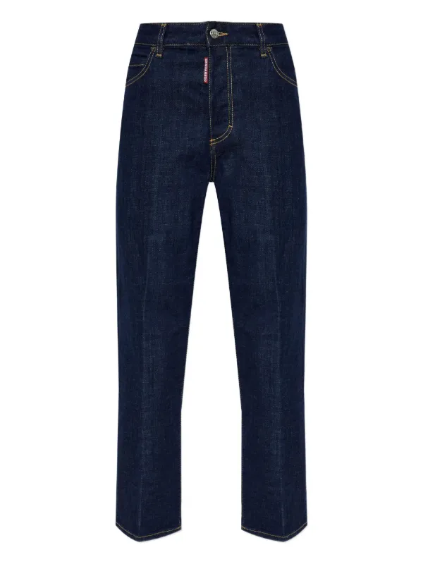 DSQUARED2 ストレートジーンズ | ブルー | FARFETCH JP