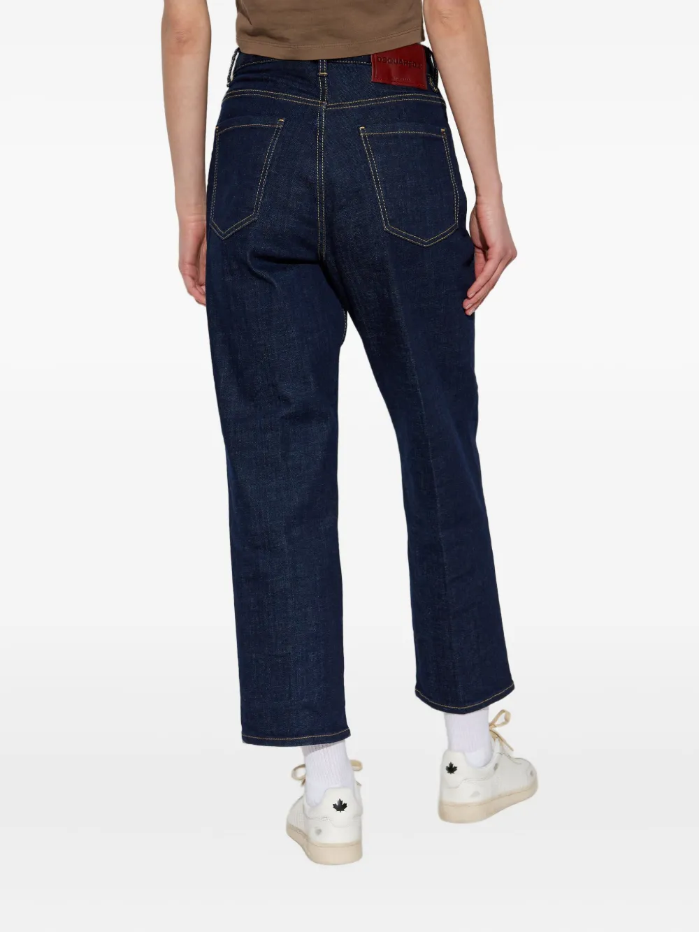 DSQUARED2 Straight jeans Blauw