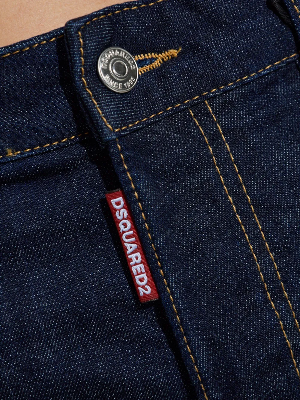 DSQUARED2 Straight jeans Blauw