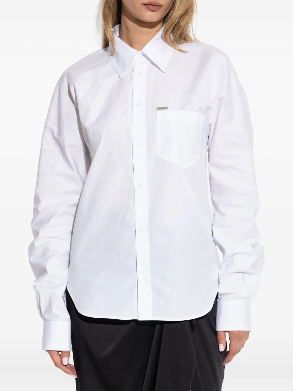 DSQUARED2 Katoenen shirt Wit