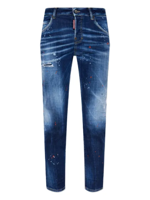 DSQUARED2 whiskering-effect skinny jeans 