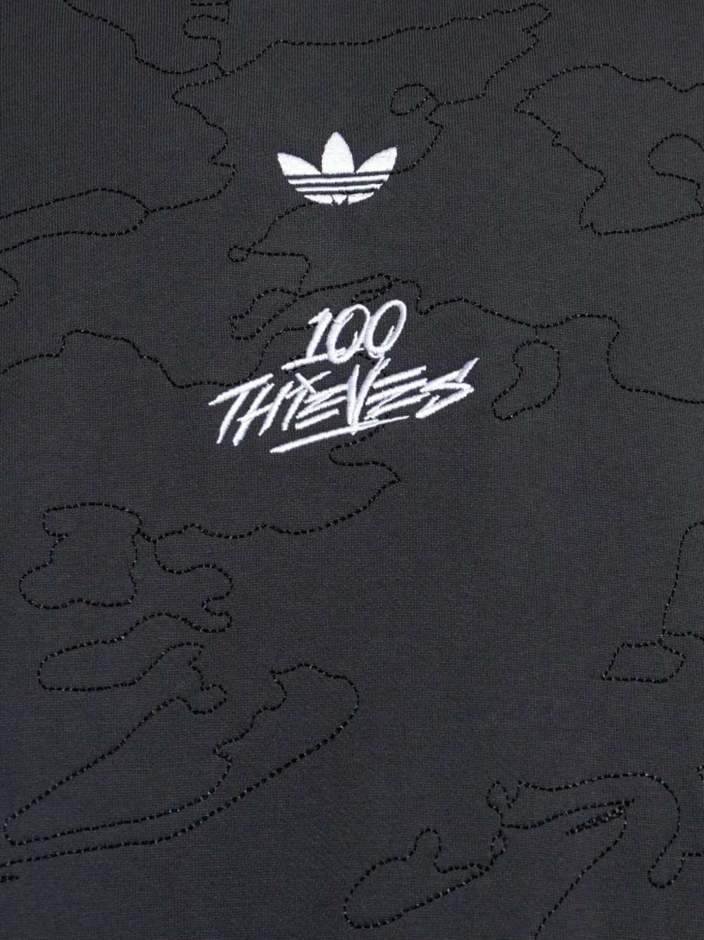 adidas Hoodie met logoprint Grijs