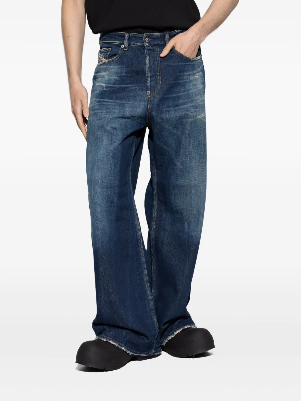 Diesel D-Rise jeans Blauw