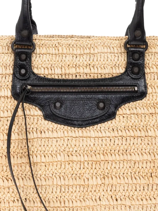 【送料&関税込】Balenciaga Sand Raffia Bistro Xs Handbag Balenciaga Sand Raffia Bistro Xs Handbag | eBay