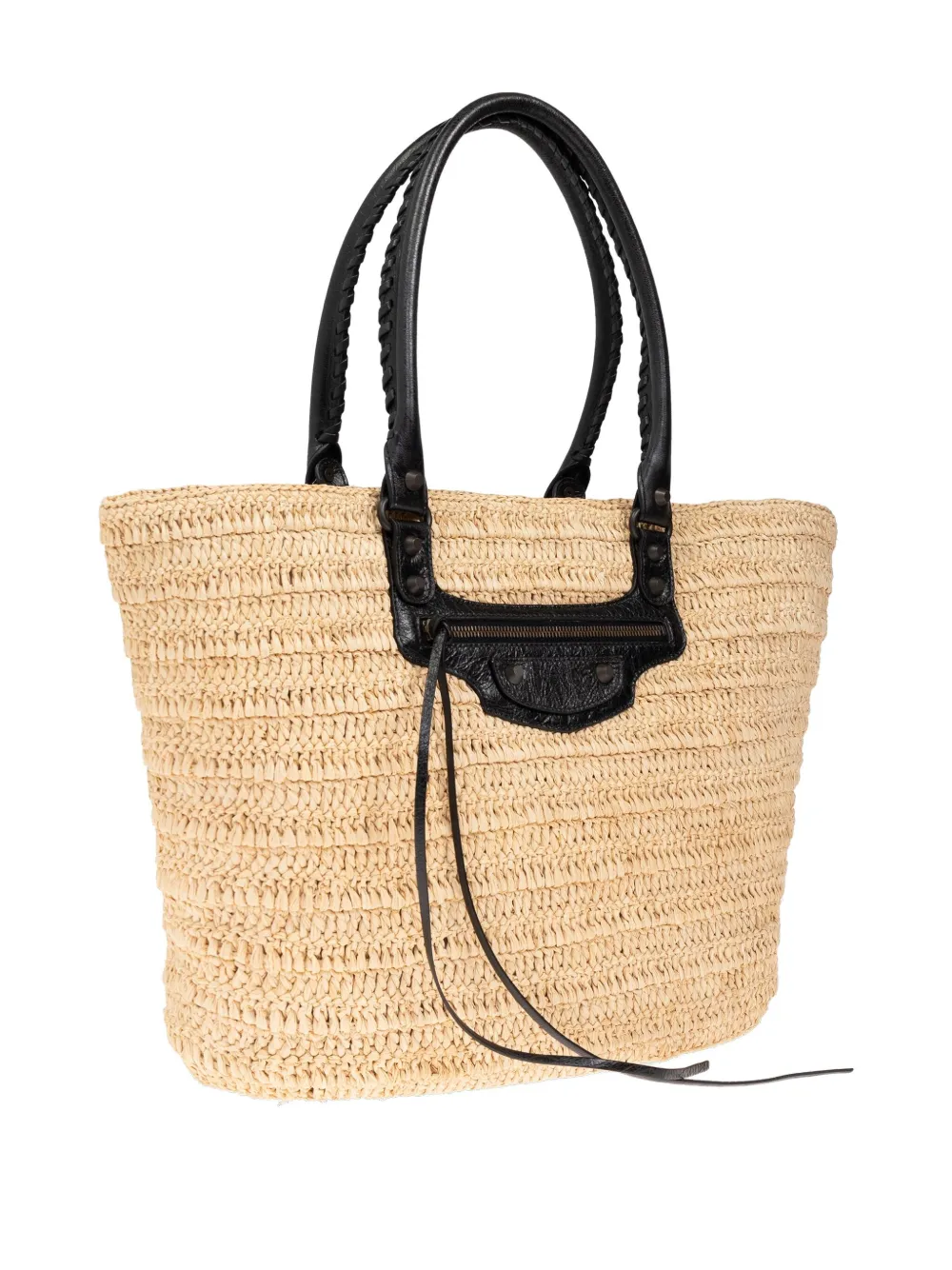 Balenciaga Raffia shopper Beige