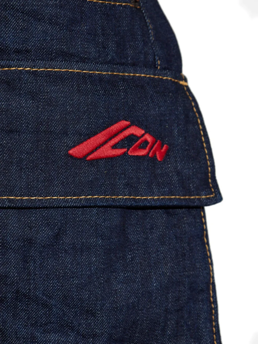 Dsquared2 Denim Shorts With Belt Loops