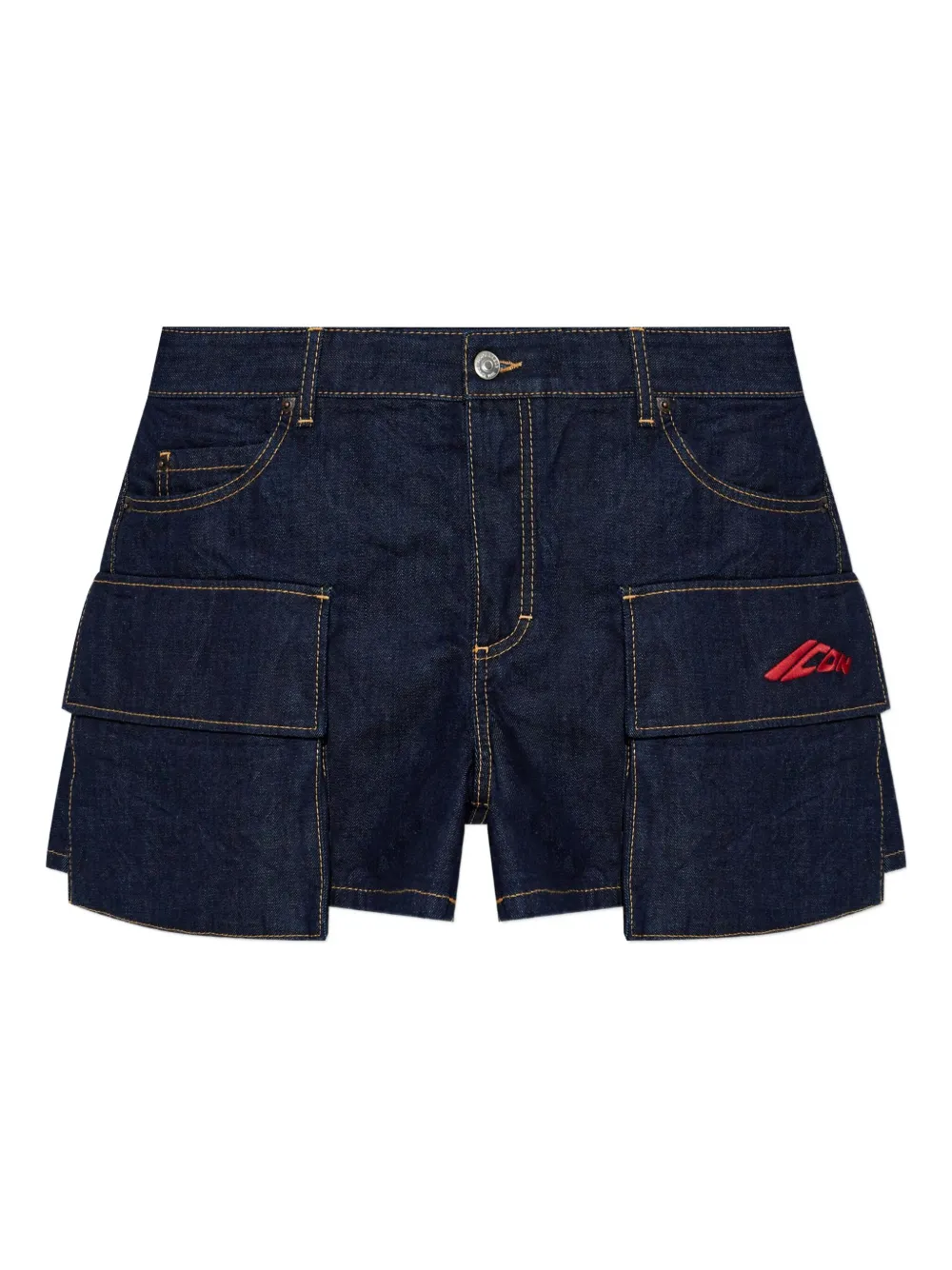 DSQUARED2 Jeans-Shorts mit "Icon"-Print | Blau | Image 1